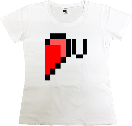 Women's Premium T-Shirt - Gamer Love Женская - Mfest