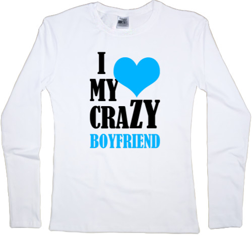 Women's Longsleeve Shirt - Boyfriend - Girlfriend 1 - Mfest