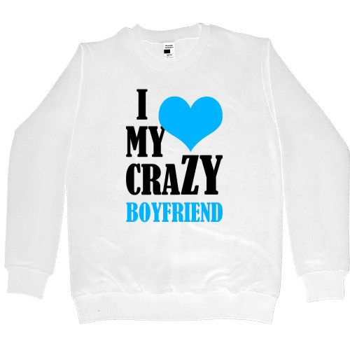 Women's Premium Sweatshirt - Boyfriend - Girlfriend 1 - Mfest