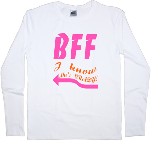 Men's Longsleeve Shirt - BFF 2 - Mfest