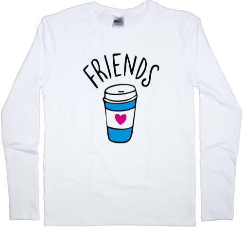 Kids' Longsleeve Shirt - Best - Friends 2 - Mfest