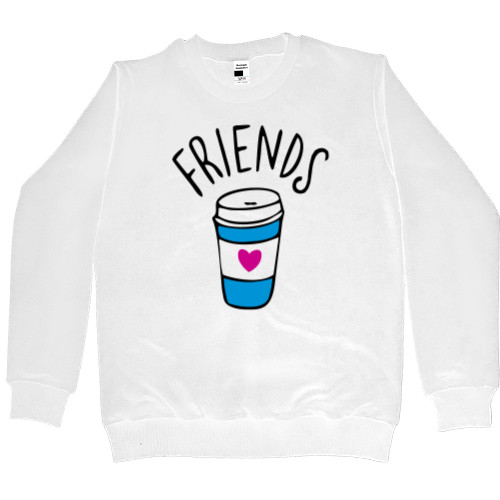 Men’s Premium Sweatshirt - Best - Friends 2 - Mfest