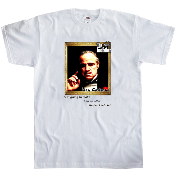 Men's T-Shirt Fruit of the loom - Don Corleone 2 - Mfest