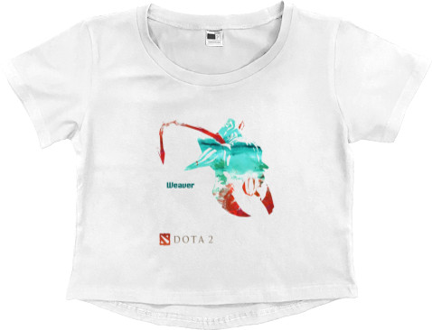 Women's Cropped Premium T-Shirt - Weaver - Mfest