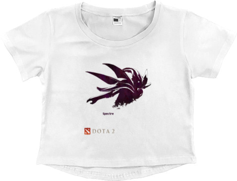 Women's Cropped Premium T-Shirt - Spectre 1 - Mfest