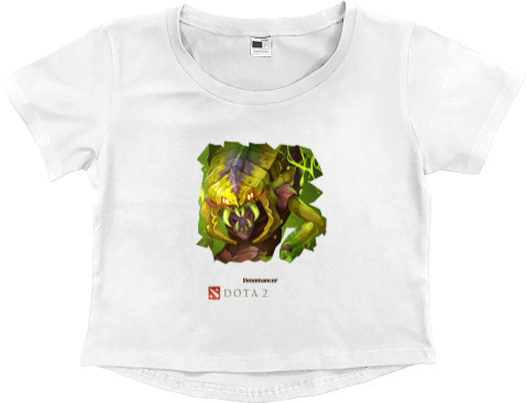 Women's Cropped Premium T-Shirt - Venomancer 3 - Mfest