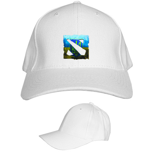 Kids' Baseball Cap 6-panel - Dota Ukrainian 2 logo - Mfest