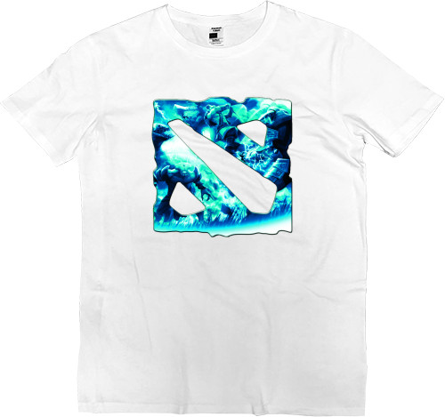 Men’s Premium T-Shirt - Dota 2 logo 3 - Mfest