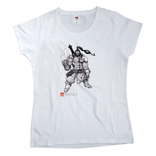 Women's T-shirt Fruit of the loom - Axe 1 - Mfest