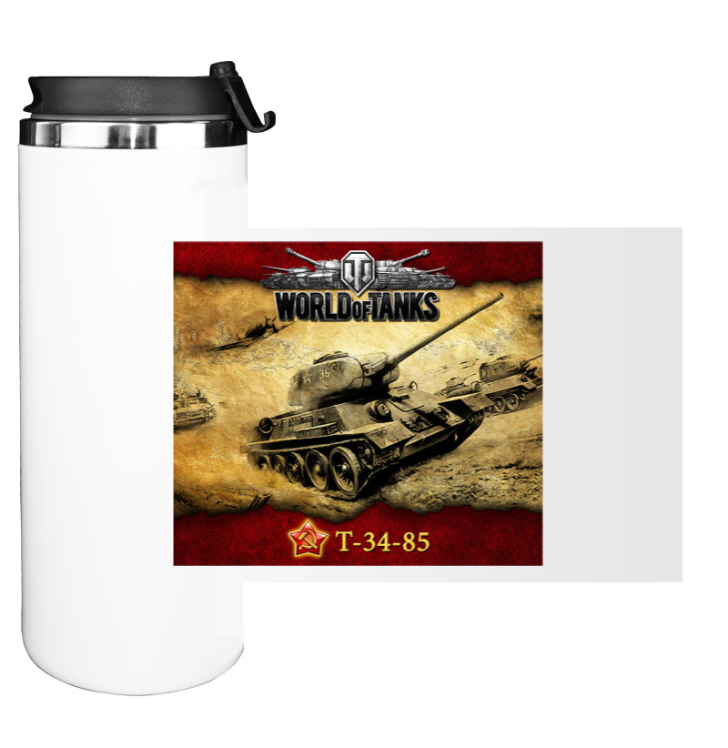 Water Bottle on Tumbler - Т 34-85 - Mfest