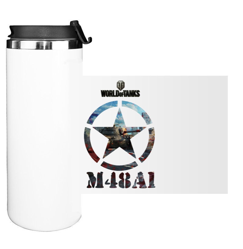 Water Bottle on Tumbler - World of Tanks 22 - Mfest