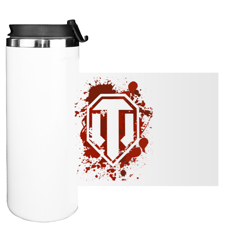 Water Bottle on Tumbler - World of Tanks 21 - Mfest