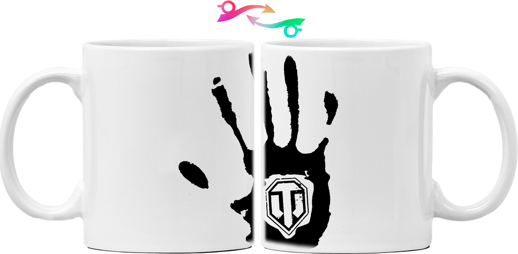 Mug - WoT + рука - Mfest