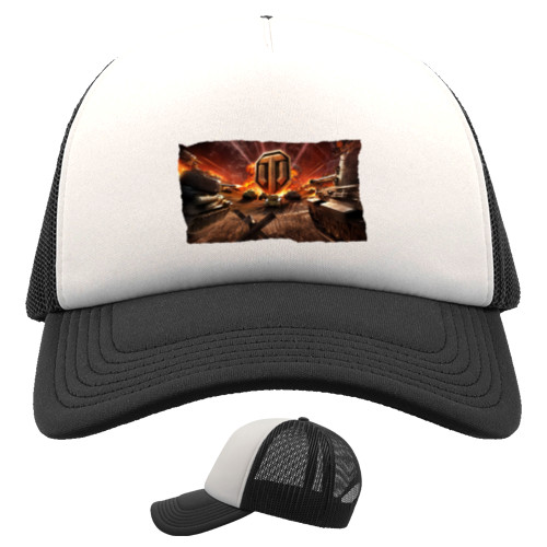 World of Tanks - Kids' Trucker Cap - World of Tanks 9 - Mfest