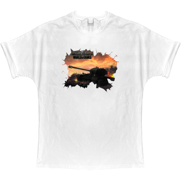 T-shirt Oversize - World of Tanks 8 - Mfest