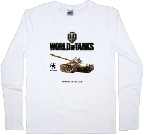 Kids' Longsleeve Shirt - World of Tanks 5 - Mfest