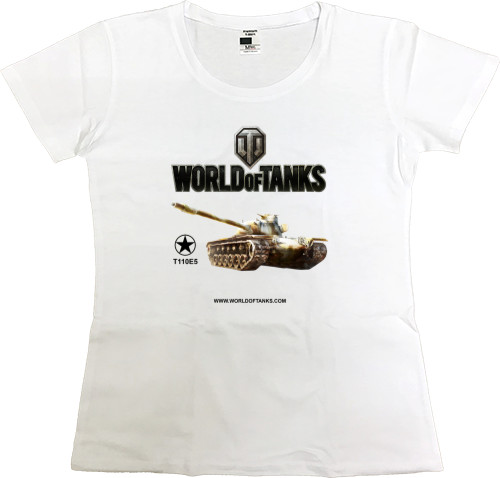 Women's Premium T-Shirt - World of Tanks 5 - Mfest