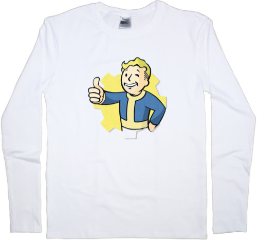 Men's Longsleeve Shirt - Fallout Logo - Mfest