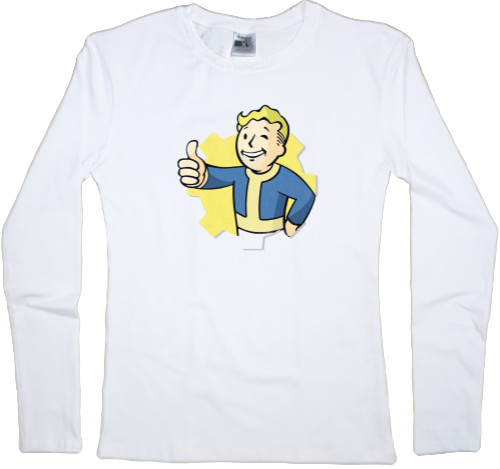 Women's Longsleeve Shirt - Fallout Logo - Mfest