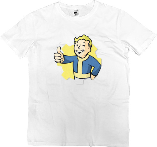 Men’s Premium T-Shirt - Fallout Logo - Mfest