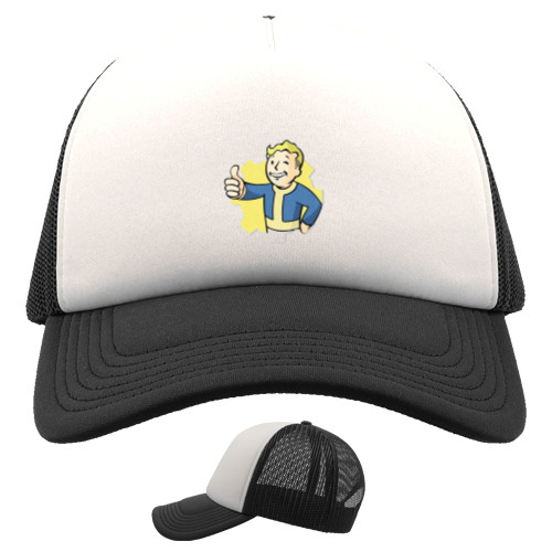 Kids' Trucker Cap - Fallout Logo - Mfest