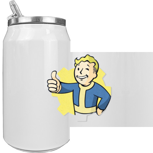 Aluminum Can - Fallout Logo - Mfest