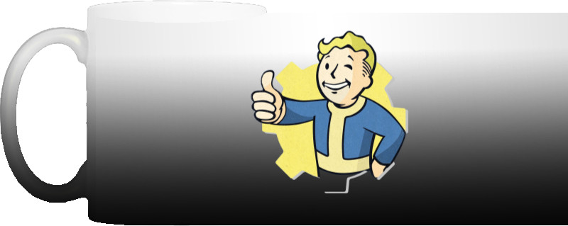 Чашка Хамелеон - Fallout Logo - Mfest