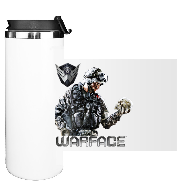 Water Bottle on Tumbler - Warface 3 - Mfest