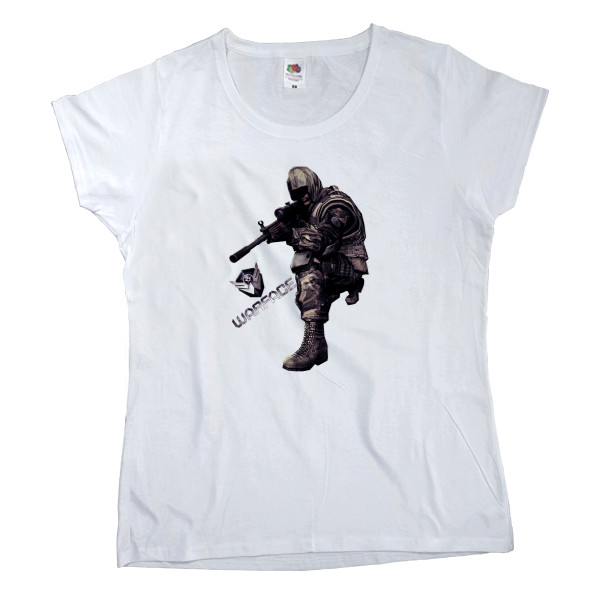 Women's T-shirt Fruit of the loom - Warface 2 - Mfest