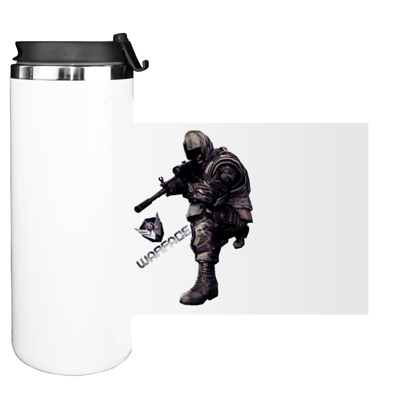 Water Bottle on Tumbler - Warface 2 - Mfest