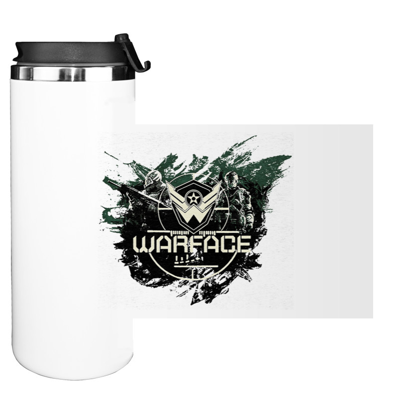 Water Bottle on Tumbler - Warface 1 - Mfest