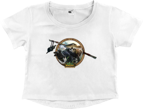 Women's Cropped Premium T-Shirt - Warcraft 2 - Mfest