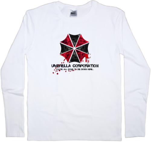 Футболка з Довгим Рукавом Чоловіча - Umbrella corporation 2 - Mfest