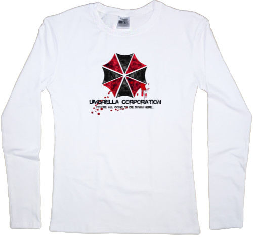 Women's Longsleeve Shirt - Umbrella corporation 2 - Mfest