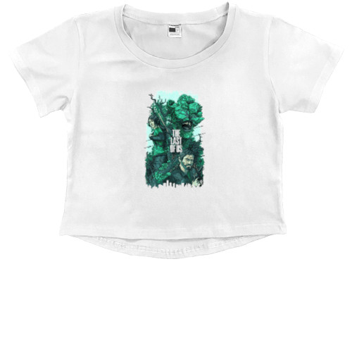 Kids' Premium Cropped T-Shirt - The last of us 2 - Mfest