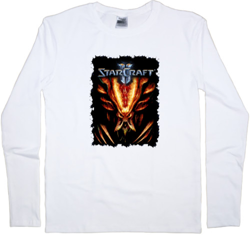 Men's Longsleeve Shirt - Starcraft 2 (3) - Mfest