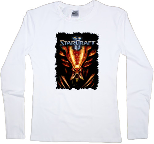 Women's Longsleeve Shirt - Starcraft 2 (3) - Mfest