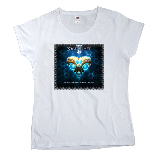 Women's T-shirt Fruit of the loom - Starcraft 2 (2) - Mfest