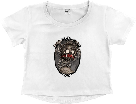 Women's Cropped Premium T-Shirt - Don’t Starve 14 - Mfest