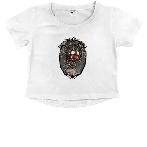 Kids' Premium Cropped T-Shirt - Don’t Starve 14 - Mfest