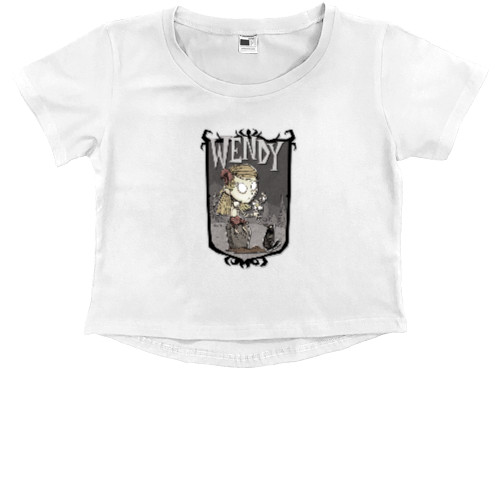 Kids' Premium Cropped T-Shirt - Don’t Starve 19 - Mfest