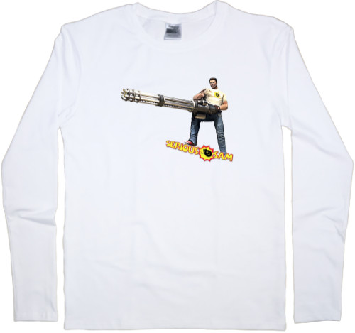 Men's Longsleeve Shirt - Serious Sam 4 - Mfest