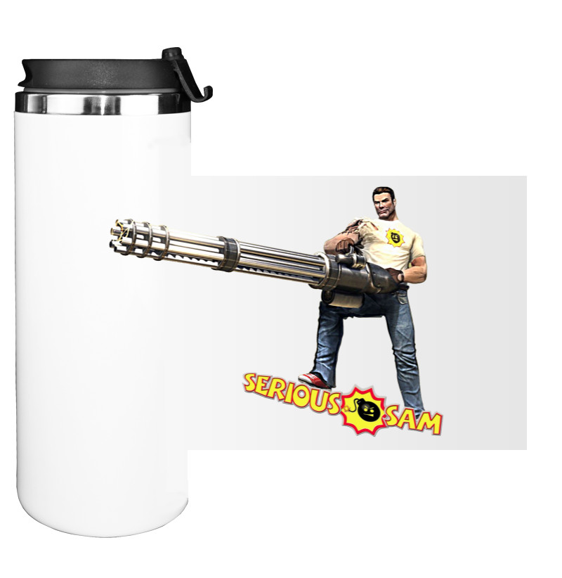 Water Bottle on Tumbler - Serious Sam 4 - Mfest