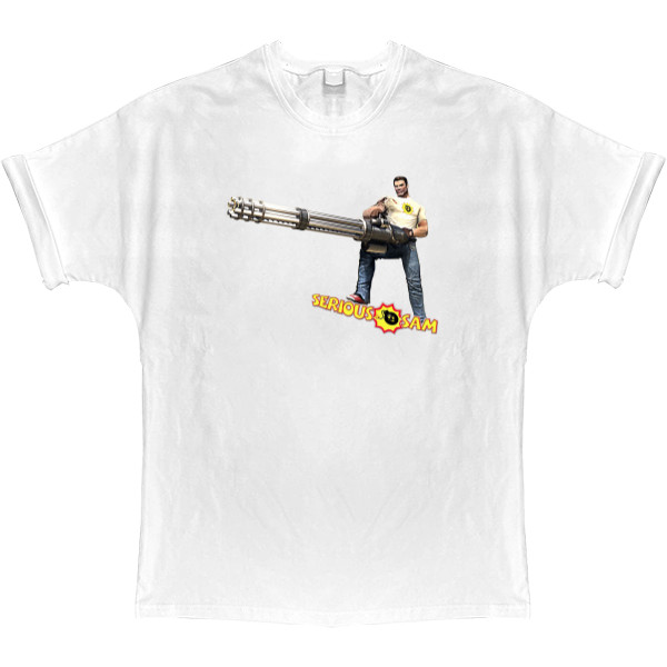 T-shirt Oversize - Serious Sam 4 - Mfest