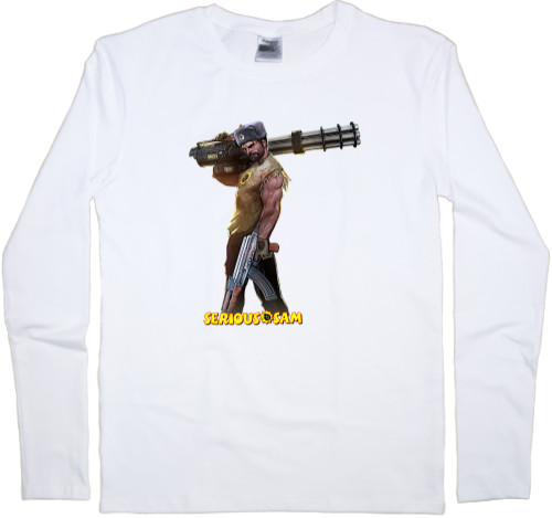 Kids' Longsleeve Shirt - Serious Sam 2 - Mfest