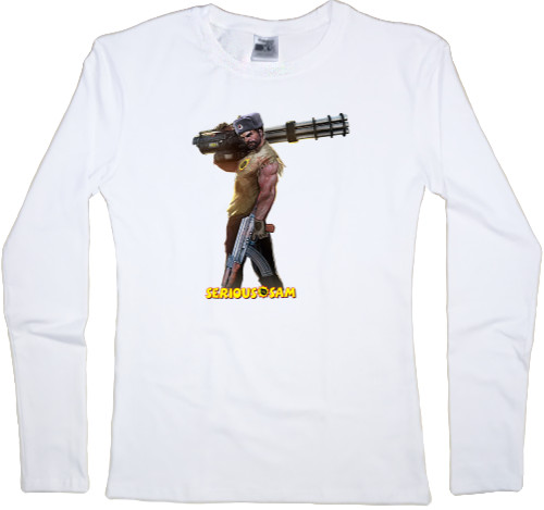 Women's Longsleeve Shirt - Serious Sam 2 - Mfest