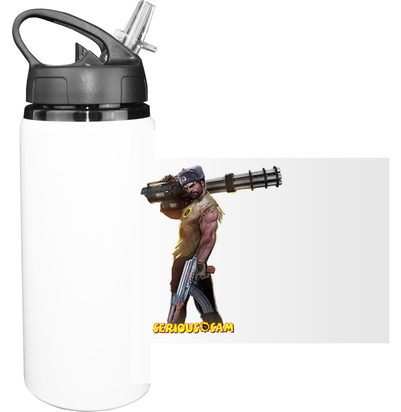 Sport Water Bottle - Serious Sam 2 - Mfest