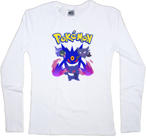 Women's Longsleeve Shirt - Pokemon Gangaris - Mfest