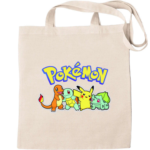 Tote Bag - Pokemon friends - Mfest