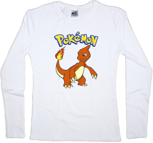 Women's Longsleeve Shirt - Pokemon Charmeleon - Mfest